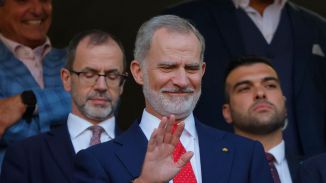 El Rey anima a la Selección Española de fútbol en el Mundial: '¡Ánimo, venga!'
 