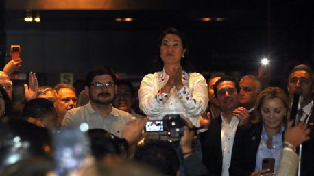 Keiko Fujimori asume su proclamación como presidenta electa de Perú con 'responsabilidad y humildad'
 