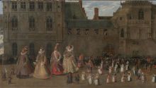 El Museo del Prado exhibe por primera vez 'La procesión de gigantes en Bruselas el 31 mayo de 1615'