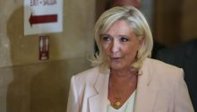 Marine Le Pen anuncia que se presentará a las elecciones presidenciales y que recurrirá la condena