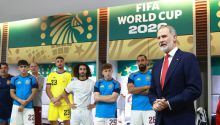 El Rey expresa su confianza en la selección española