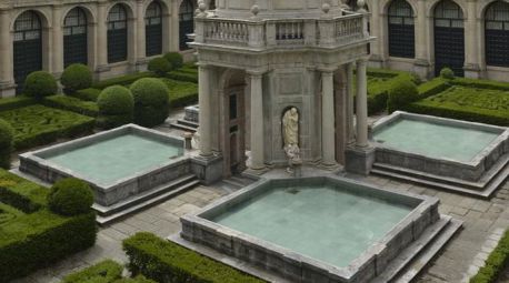 El Patio de los Evangelistas de El Escorial abre las puertas al público tras una restauración integral