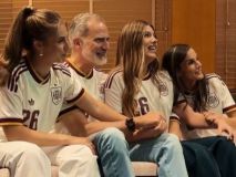 Así han celebrado los Reyes, la Princesa y la Infanta el triunfo de España ante Francia