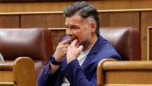 Rufián reprocha a Zapatero que tenga 'cero explicaciones' para según qué cosas