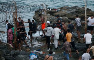 Ascienden a 57 los muertos durante la avalancha migratoria en Ceuta
