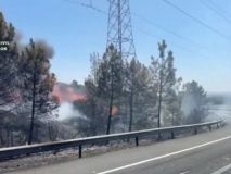 El incendio forestal de Cáceres, en vías de estabilización y con el 70 % perimetrado