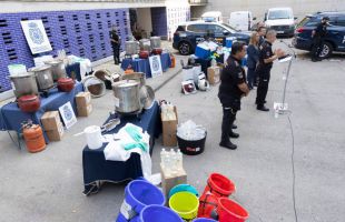 Golpe al Cártel Jalisco: 13 detenidos e intervenidas 2,5 toneladas de metanfetamina