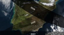 Elegidos los mejores puntos de observación para ver el eclipse solar en agosto