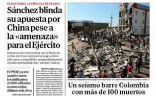 Las portadas de este martes