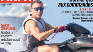 Mientras Francia arde, Macron disfruta de sus vacaciones en moto de agua
