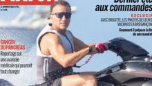 Mientras Francia arde, Macron disfruta de sus vacaciones en moto de agua