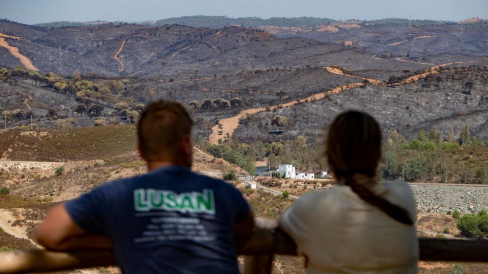 Estabilizado el incendio de Niebla tras quemar 38.000 hectáreas en nueve días