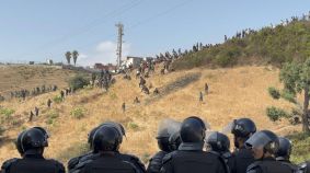 Marruecos muestra su verdadera capacidad en la frontera e impide un nuevo asalto a Ceuta