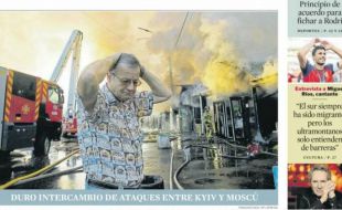 Las portadas de este lunes