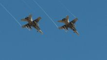 Dos F-18 españoles de la OTAN derriban un dron en el espacio aéreo de Rumanía