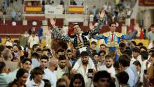 Fortes y De Justo, triunfos de distinto valor en el gran regreso de Victorino a Málaga
 