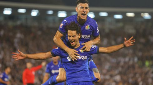 Liga Conferencia. El Getafe resiste ante el Partizán y se mete en la fase liga