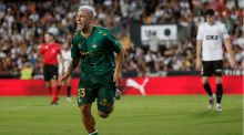 LaLiga. Una volea de Pablo García sella la victoria del Betis en Mestalla