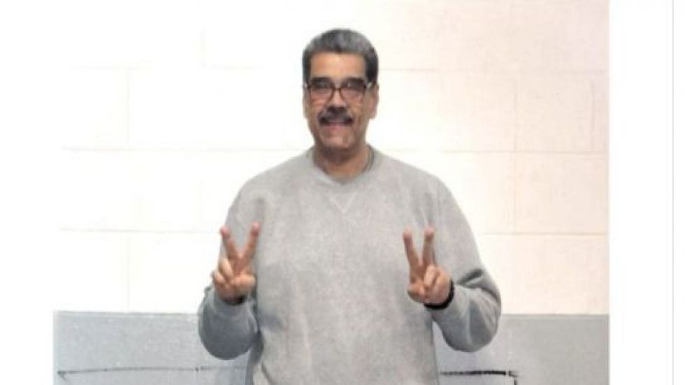 Nicolás Maduro difunde sus primeras imágenes en la cárcel de Nueva York