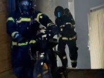 Muere un joven en el incendio de unos trasteros con bicicletas eléctricas en el distrito de Arganzuela