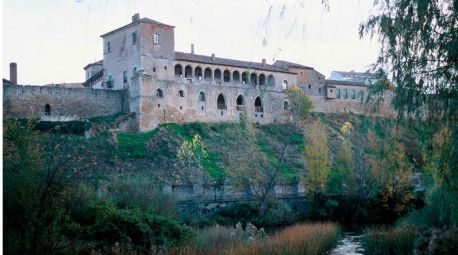 Se derrumba parte de la fachada de un palacio del siglo XV en Almazán