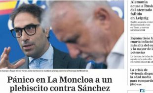 Las portadas de los periódicos de este miércoles