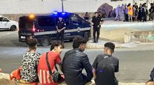 Nueva noche de vandalismo en Ceuta: vehículos, chabolas y contenedores quemados