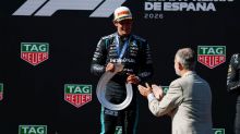 GP España. La imagen más esperada en Madrid: el Rey, el himno y el campeón Antonelli