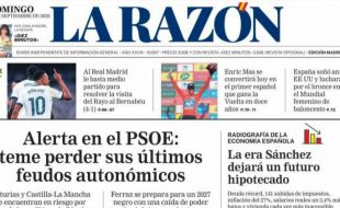 Las portadas de este domingo, 13 de septiembre