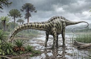 Descubren en Teruel el primer diplodocus identificado fuera de Norteamérica