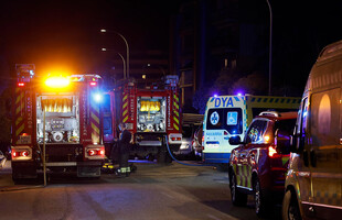 Fallece una persona y 18 resultan heridas en el incendio de una residencia de Pamplona
