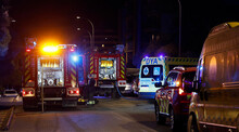 Un fallecido y 18 heridos en el incendio de una residencia de Pamplona
