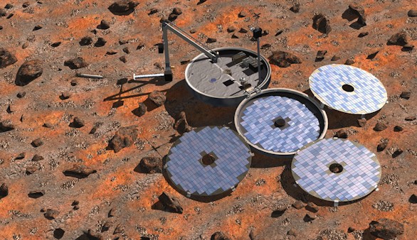 Impresión artística de la sonda. Foto: NASA