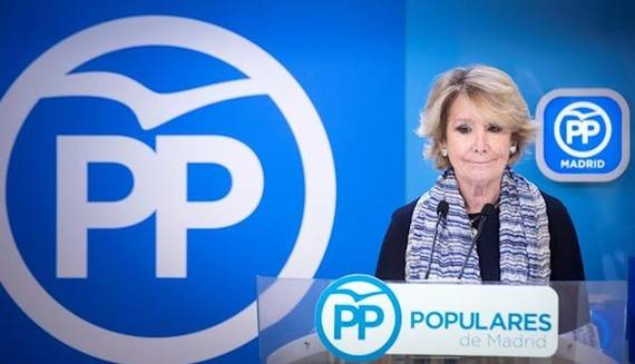 Aguirre dimite tras los escándalos de corrupción del PP de Madrid