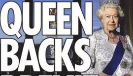 Portada de The Sun: ¿Apoya la Reina Isabel el 'Brexit'?