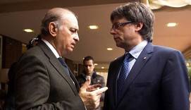 Varios ministros se reunieron con Puigdemont y Junqueras para reducir tensiones