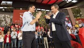 Sánchez reclama el legado de Zapatero tras el guiño de Iglesias