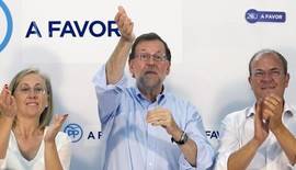 Rajoy vuelve a pedir el voto moderado para el PP