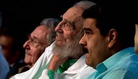 Fidel reaparece junto a Nicolás Maduro en su 90 cumpleaños