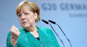 Angela Merkel ha anunciado los acuerdos que excluyen a Estados Unidos.