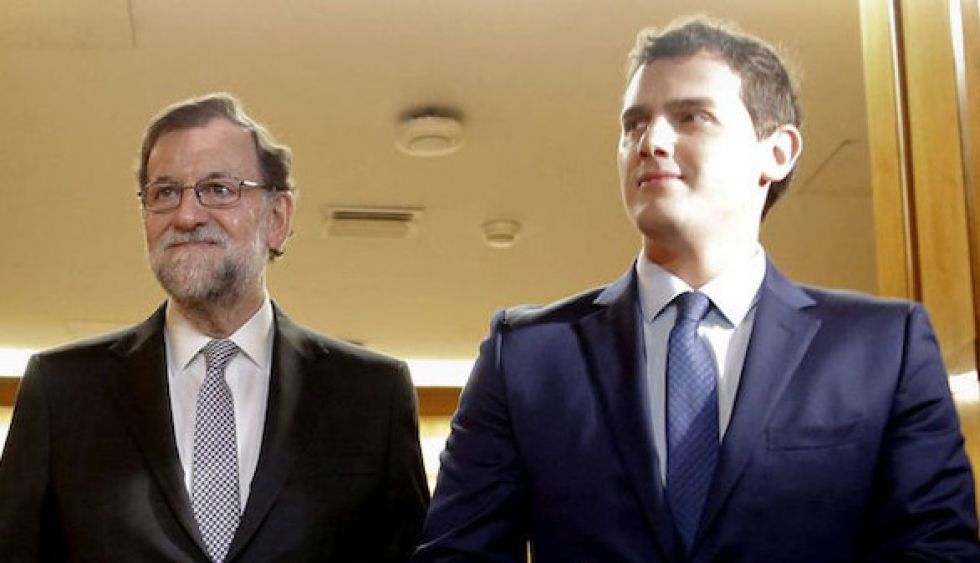 Rivera se la quiere aplicar a Rajoy.