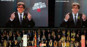 Puigdemont quiere ser investido presidente aunque ERC gane el 21D.