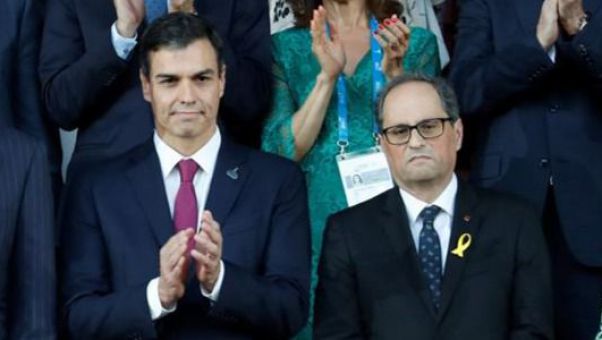 ERC y PDeCAT han dado finalmente su apoyo a la lista del PSOE, Unidos Podemos y PNV.