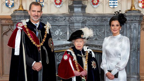 El honor ms alto que concede la soberana britnica, que tambin ha sido otorgado a Juan Carlos I.